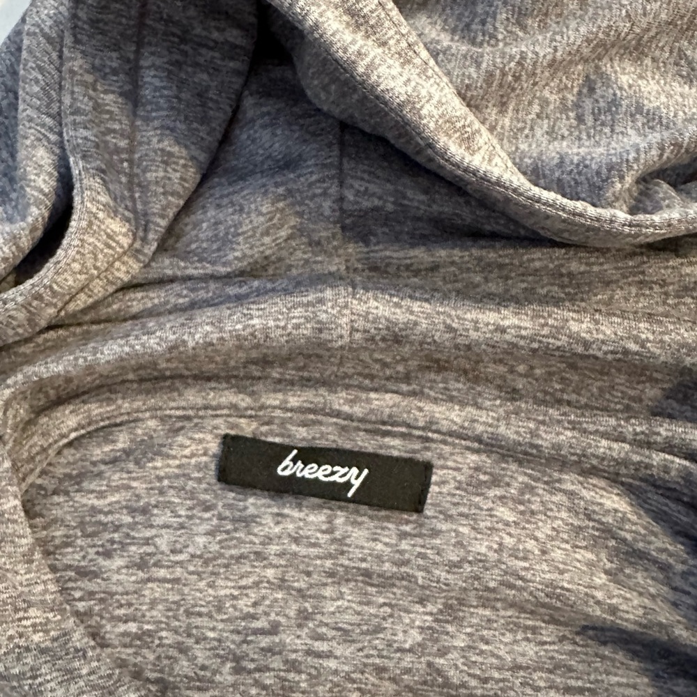 Breezy Golf overcast  Hoodie Medium Gray